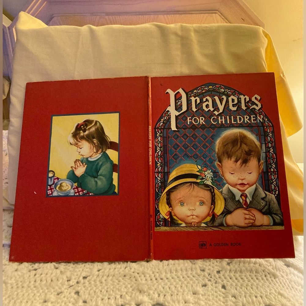 Big Golden Book “Prayers for Children” Hardcover. “Vintage” Preowned